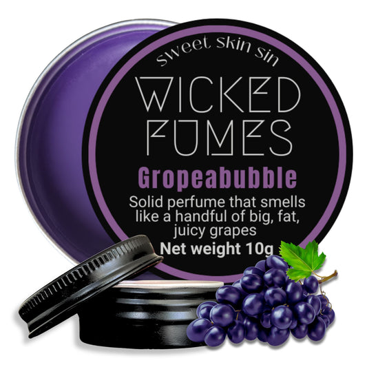 product image of gropeabubble gourmand solid perfume grape perfume